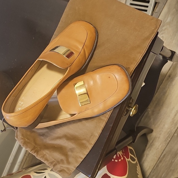 Gucci Brown/Tan Horse Bit Loafer. Classic. Preppy. Size 8.5 B, Made in Italy - Picture 13 of 14